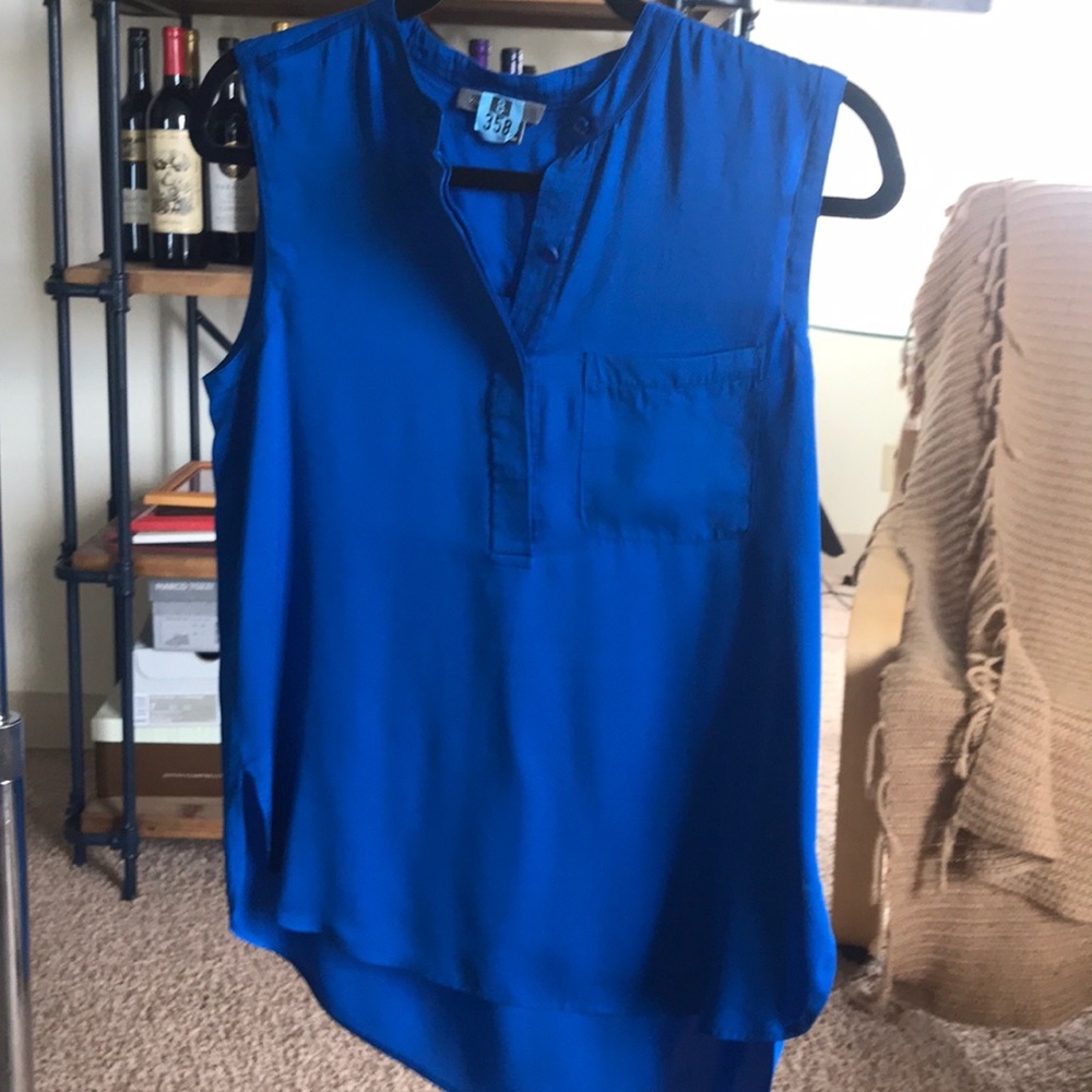 Vince Sleeveless Silk Top XS